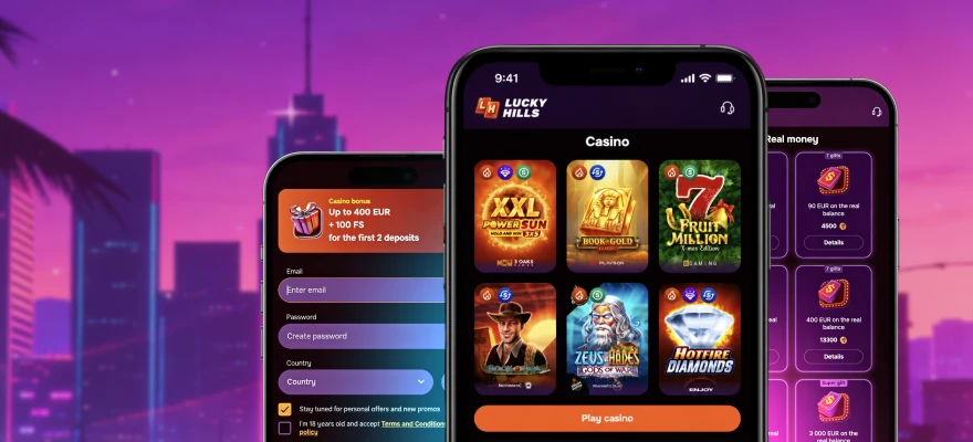 LuckyHills app login